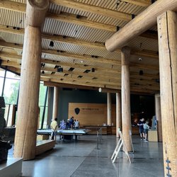 Craig Thomas Discovery and Visitor Center - Inside near the entrance