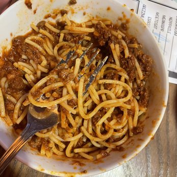 Fratello's - Kids spaghetti with meat sauce - Pizza Near Me - Greenville, South Carolina