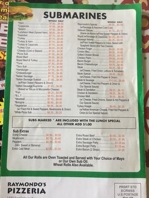 Menu photo 8 Raymondo's Pizzeria Buffalo, NY Menu photo 8 Raymondo's Pizzeria Buffalo, NY