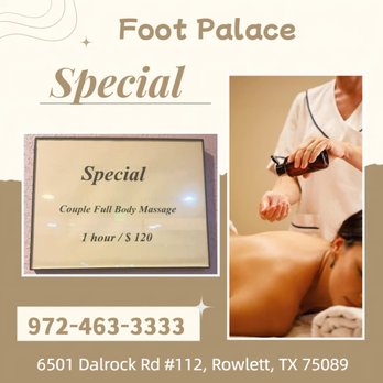 Foot Palace - Massage Near Me - Rowlett, Texas