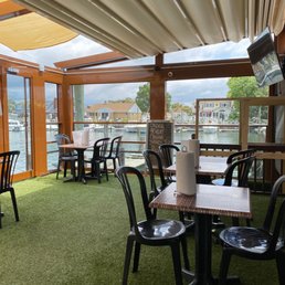 Outside dining Outside dining