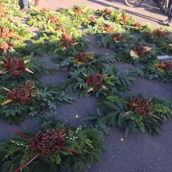 Blücherplatz - Pine arrangements/ bouquets