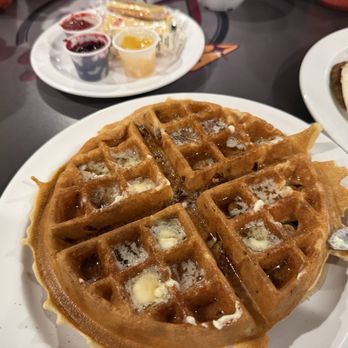Lou's Diner - Belgian waffle with vanilla crème flavoring - Diners Near Me - Las Vegas, Nevada Lou's Diner - Belgian waffle with vanilla crème flavoring - Diners Near Me - Las Vegas, Nevada