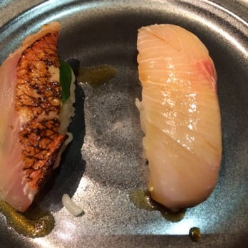 Sushi Sasabune - Hamachi and a snapper - Sushi Bars Near Me - Honolulu, Hawaii Sushi Sasabune - Hamachi and a snapper - Sushi Bars Near Me - Honolulu, Hawaii