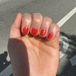 Gel manicure Gel manicure