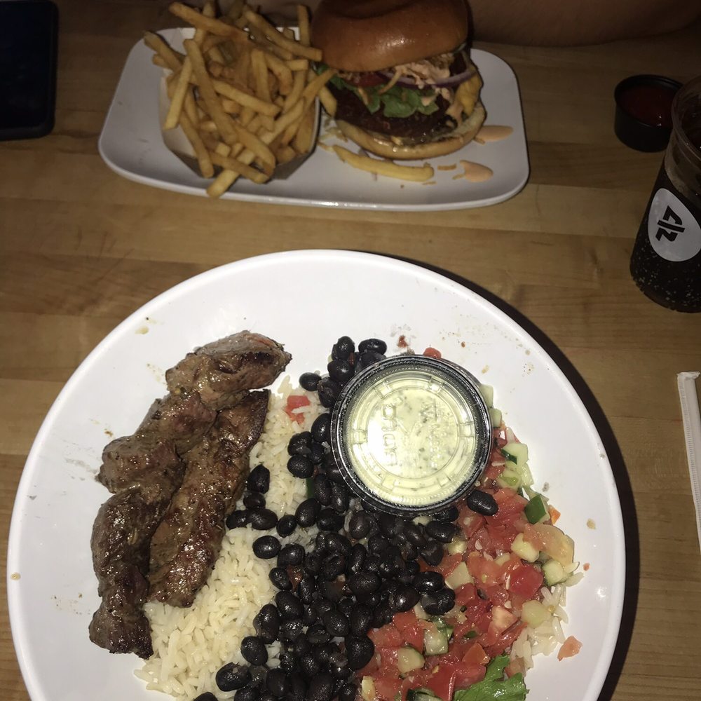 PINCHO - Latin Steak Bowl & Pincho Burger w/a slice of Queso Frito - Burgers Near Me - Miami, Florida PINCHO - Latin Steak Bowl & Pincho Burger w/a slice of Queso Frito - Burgers Near Me - Miami, Florida