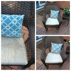 CitruSolution - Outdoor upholstery before and after.