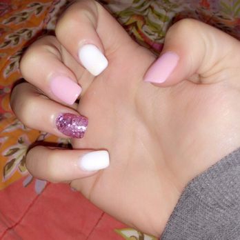 Luxy Nails - Shorter, dip-powder, perfect shape for me!! $45! - Nail Salons Near Me - Plano, Texas