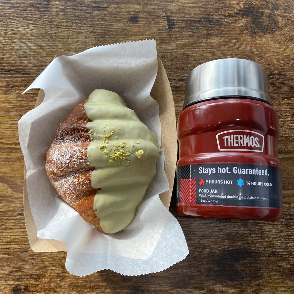 Pistachio croissant