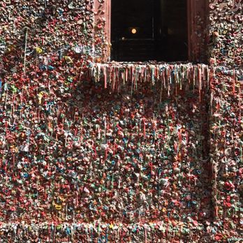 The Gum Wall - Local Flavor Near Me - Seattle, Washington