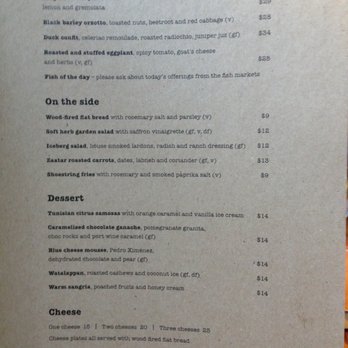 Bendooley Bar & Grill - Menu page 2 - Restaurants Near Me - Berrima, NSW