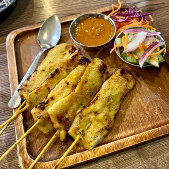 Andaman Thai - Chicken skewers - Thai Near Me - Walnut Creek, California Andaman Thai - Chicken skewers - Thai Near Me - Walnut Creek, California