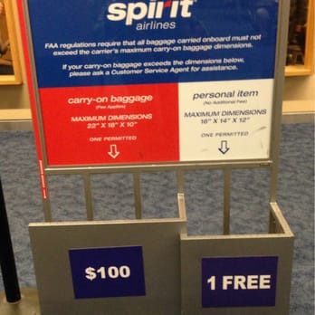 Spirit Airlines - Be aware if baggage fees! - Airlines Near Me - Portland, Oregon Spirit Airlines - Be aware if baggage fees! - Airlines Near Me - Portland, Oregon