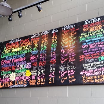 Cellarmaker Brewing Company - The gloriously colored beer sign. - Breweries Near Me - Berkeley, California