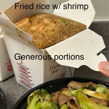 China Spring - Fried rice with shrimp. - Chinese Near Me - Clarksburg, Maryland