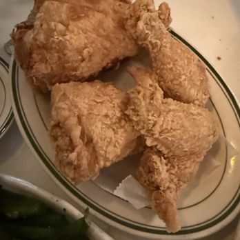 Joe's Stone Crab - Fried chicken of the Gods - Seafood Near Me - Miami Beach, Florida
