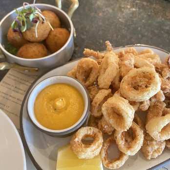 Burrata - Calamari was fresh - Italian Near Me - Eastchester, New York Burrata - Calamari was fresh - Italian Near Me - Eastchester, New York