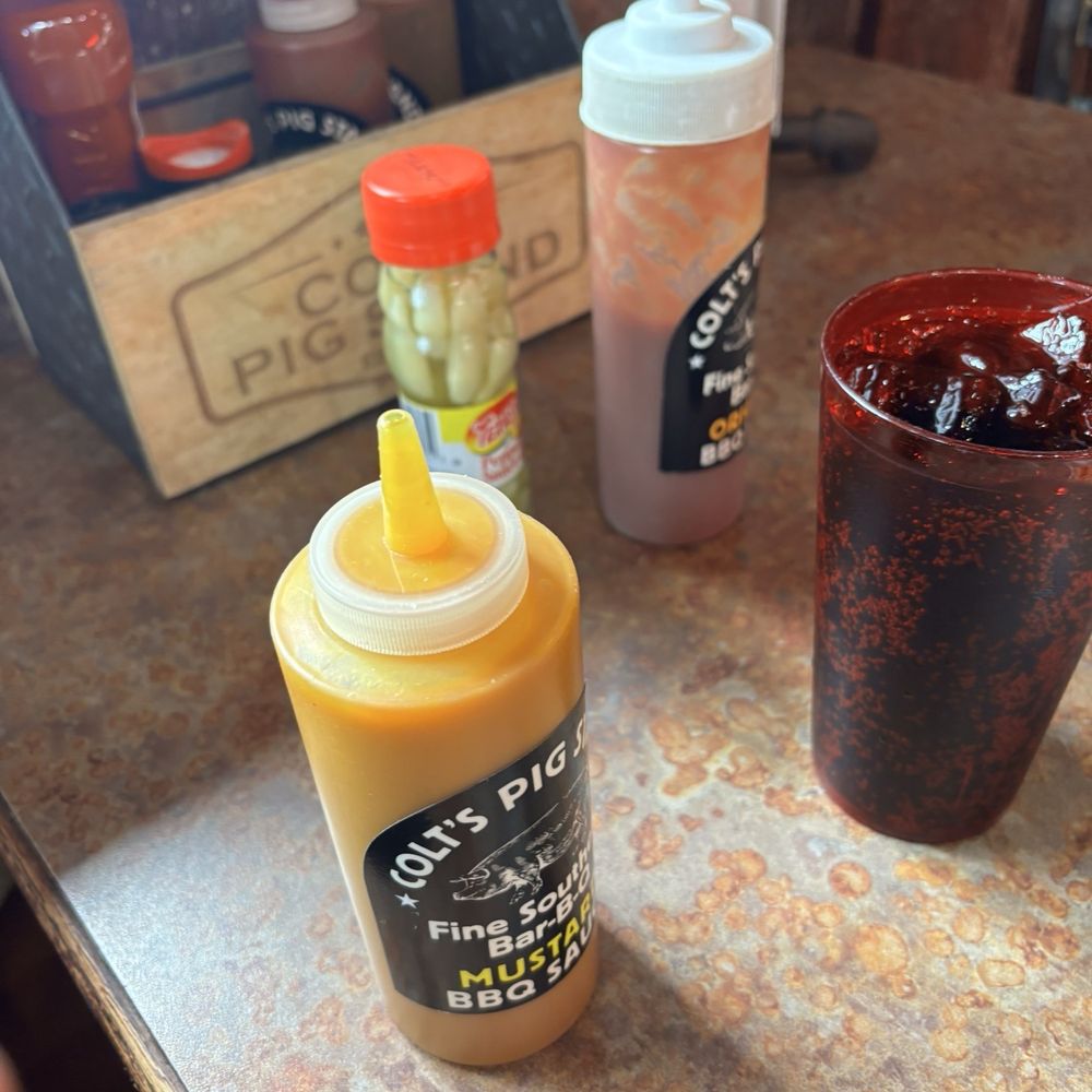 Colt's Pig Stand - More sauces - Barbeque Near Me - Ormond Beach, Florida
