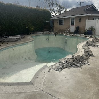 Divine Pools - Before - Pool & Hot Tub Service Near Me - Rancho Cucamonga, California