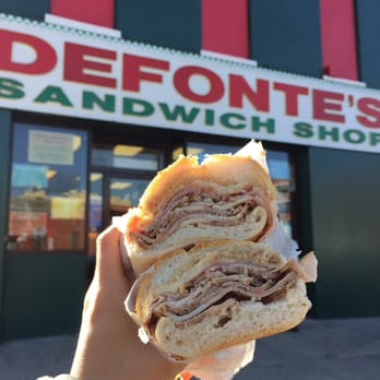 Defonte's - Cuban (Roast pork, ham, melted cheese and gravy) - Sandwiches Near Me - Brooklyn, New York