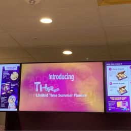 Menu board Menu board