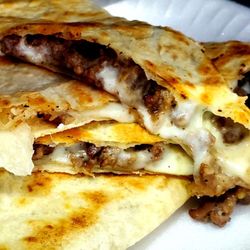 Tacos Gutierrez - Asada Quesadilla extra cheese.