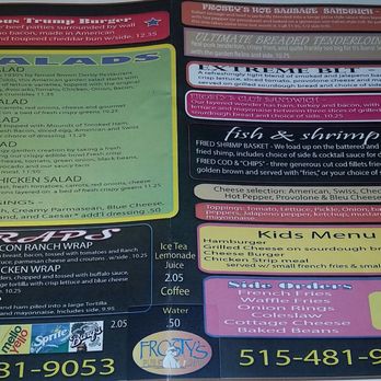Frostys Pub N Grub - American Near Me - Pleasantville, Iowa Frostys Pub N Grub - American Near Me - Pleasantville, Iowa