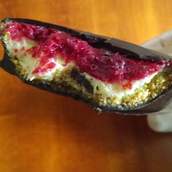 Steve’s Authentic Key Lime Pie - Raspberry (dark chocolate) swingle - Bakeries Near Me - Brooklyn, New York Steve’s Authentic Key Lime Pie - Raspberry (dark chocolate) swingle - Bakeries Near Me - Brooklyn, New York