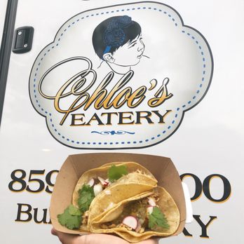 Chloe's Eatery - Tasty tacos at Chloe's Eatery! These allepo pepper smoked chicken tacos were fantastic! Tortilla Garcia locally made fresh tortilla shells! - Food Trucks Near Me - Burlington, Kentucky