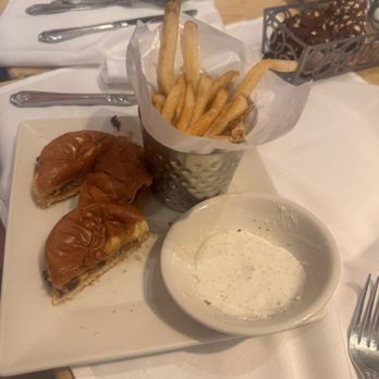 The Cheesecake Factory - Kids' Roadside Sliders with fries - Desserts Near Me - Tucson, Arizona The Cheesecake Factory - Kids' Roadside Sliders with fries - Desserts Near Me - Tucson, Arizona