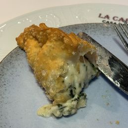 Spinach and Cheese Empanada Spinach and Cheese Empanada
