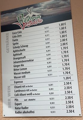 Menu photo 1 Pizzeria Vesuvio Stuttgart, BW