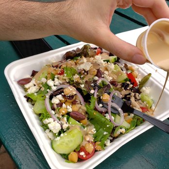 Blue Mountain Bistro-to-Go - Medi salad - New American Near Me - Kingston, New York