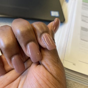 Anthony Vince Nail Spa - Did not cover my complete nail initially the first time when doing the dip, and too bulky - Nail Salons Near Me - Columbus, Ohio