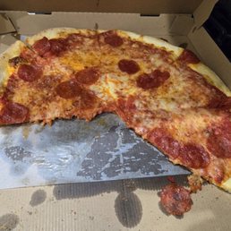 Sausage Pepperoni Pizza