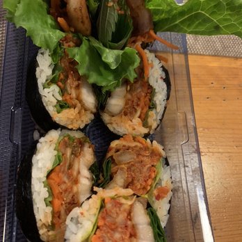 Heartfulmade - Kimchi with Pork belly kimbap - Korean Near Me - Fullerton, California Heartfulmade - Kimchi with Pork belly kimbap - Korean Near Me - Fullerton, California