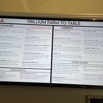 Trillium Farm to Table - Menu - Salad Near Me - Laconia, New Hampshire Trillium Farm to Table - Menu - Salad Near Me - Laconia, New Hampshire