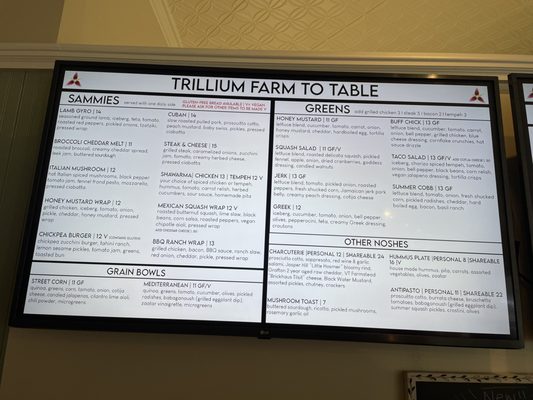Menu photo 3 Trillium Farm to Table Laconia, NH Menu photo 3 Trillium Farm to Table Laconia, NH