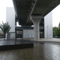Pontoon Dock Dlr Station - Lift to the platform