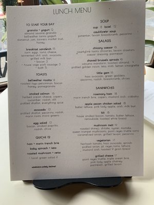 Menu photo 8 Creekside Bakery Novato, CA