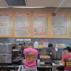 Larry's Giant Subs - Prep Area