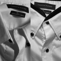 Shirt before & after