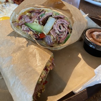 Dimond Cafe - Breakfast Burrito with turkey bacon - Burgers Near Me - Oakland, California