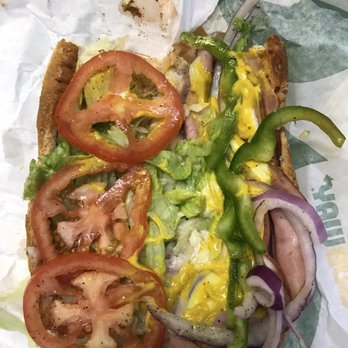 Subway - You guys still suck! Where's the lettuce i asked for?  Cheapest thing you can put on a sandwich. - Fast Food Near Me - Wichita, Kansas
