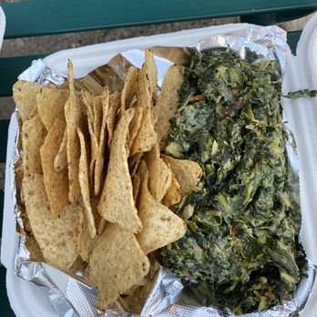 Imagine Vegan Cafe - This dip is the bomb! - Vegan Near Me - Memphis, Tennessee