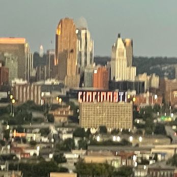 Incline Public House - View of the cityscape from the patio. - Pizza Near Me - Cincinnati, Ohio Incline Public House - View of the cityscape from the patio. - Pizza Near Me - Cincinnati, Ohio