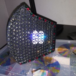 A mask i made using Swarovski Crystals A mask i made using Swarovski Crystals