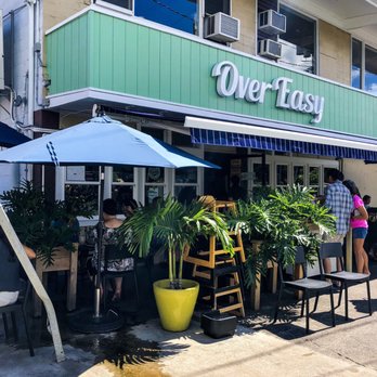 Over Easy - Outside of the restaurant - Breakfast & Brunch Near Me - Kailua, Hawaii Over Easy - Outside of the restaurant - Breakfast & Brunch Near Me - Kailua, Hawaii