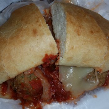 Carl's Deli - Meatball Sub - a little small, but only 3.99.  Meatballs are turkey instead of beef. - Delis Near Me - Cincinnati, Ohio