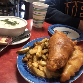 Moby Dick - A complementary piece of fish IG:@chewiechows - Seafood Near Me - White Rock, British Columbia
